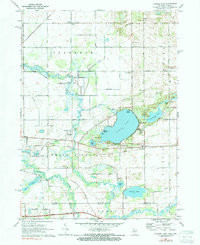 KLINGER LAKE, MI-IN HISTORICAL MAP GEOPD