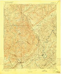 BRICEVILLE, TN HISTORICAL MAP GEOPDF 30X