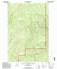 FRENCH MOUNTAIN, ID HISTORICAL MAP GEOPD