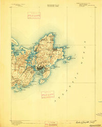 GLOUCESTER, MA HISTORICAL MAP GEOPDF 15X