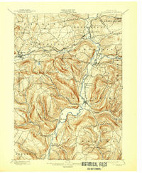 SCHOHARIE, NY HISTORICAL MAP GEOPDF 7.5X