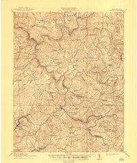 WINONA, WV HISTORICAL MAP GEOPDF 15X15 G