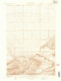 FAIRMONT, CA HISTORICAL MAP GEOPDF 7.5X7
