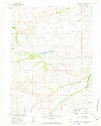 JACK CREEK RESERVOIR, WY HISTORICAL MAP