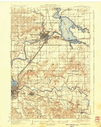 CHIPPEWA FALLS, WI HISTORICAL MAP GEOPDF