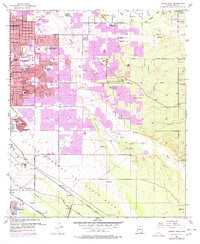 TUCSON EAST, AZ HISTORICAL MAP GEOPDF 7.