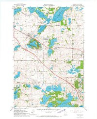 BRANDON, MN HISTORICAL MAP GEOPDF 7.5X7.