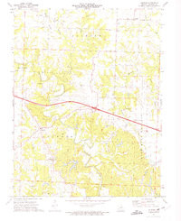 CALWOOD, MO HISTORICAL MAP GEOPDF 7.5X7.