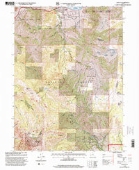 MANTUA, UT HISTORICAL MAP GEOPDF 7.5X7.5