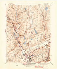 EAST STROUDSBURG, PA HISTORICAL MAP GEOP