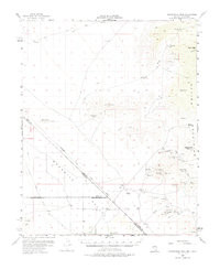 SHENANDOAH PEAK, NV-CA HISTORICAL MAP GE