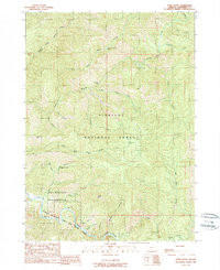 YORK BUTTE, OR HISTORICAL MAP GEOPDF 7.5