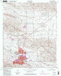 TAFT, CA HISTORICAL MAP GEOPDF 7.5X7.5 G