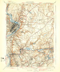 SPRINGFIELD NORTH, MA HISTORICAL MAP GEO