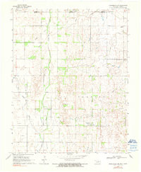 MANCHESTER NW, OK-KS HISTORICAL MAP GEOP