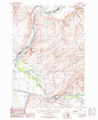LOGAN, MT HISTORICAL MAP GEOPDF 7.5X7.5