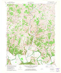 WATERFORD, KY HISTORICAL MAP GEOPDF 7.5X