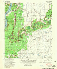 YOKENA, MS-LA HISTORICAL MAP GEOPDF 15X1