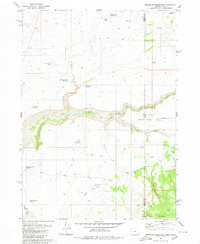 BREWSTER RESERVOIR, OR-ID HISTORICAL MAP