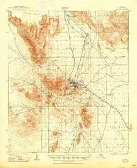 AJO, AZ HISTORICAL MAP GEOPDF 15X15 GRID