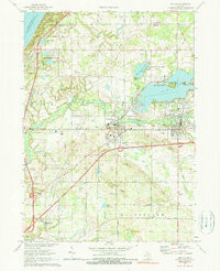 COLOMA, MI HISTORICAL MAP GEOPDF 7.5X7.5