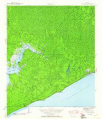GREEN POINT, FL HISTORICAL MAP GEOPDF 7.