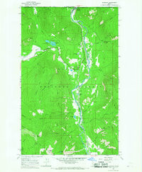 EASTPORT, ID HISTORICAL MAP GEOPDF 7.5X7