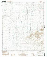 HOCKETT, NM HISTORICAL MAP GEOPDF 7.5X7.