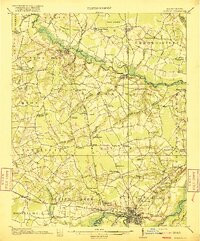 KINSTON, NC HISTORICAL MAP GEOPDF 15X15