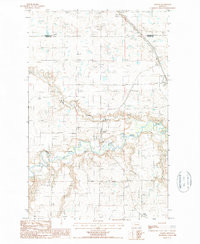 COLLINS, MT HISTORICAL MAP GEOPDF 7.5X7.