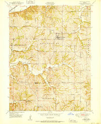 DE KALB, MO HISTORICAL MAP GEOPDF 7.5X7.