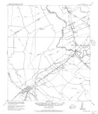 CALDWELL, TX HISTORICAL MAP GEOPDF 15X15