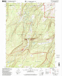 GILBERT PEAK NE, UT-WY HISTORICAL MAP GE