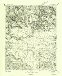 TORREY, UT HISTORICAL MAP GEOPDF 7.5X7.5