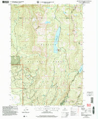 BRUNDAGE MOUNTAIN, ID HISTORICAL MAP GEO