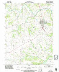 NEW LONDON, MO HISTORICAL MAP GEOPDF 7.5