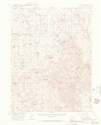 HYANNIS PEAK, CO HISTORICAL MAP GEOPDF 1