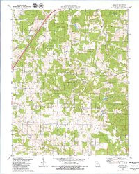 OAKLAND, MO HISTORICAL MAP GEOPDF 7.5X7.