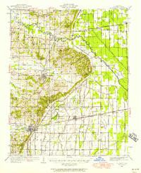 BLOOMFIELD, MO HISTORICAL MAP GEOPDF 15X