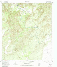 CONCAN, TX HISTORICAL MAP GEOPDF 7.5X7.5