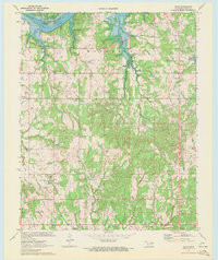 OLIVE, OK HISTORICAL MAP GEOPDF 7.5X7.5