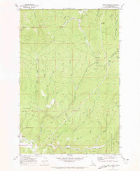 MERRY CREEK, ID HISTORICAL MAP GEOPDF 7.
