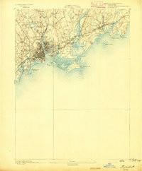 BRIDGEPORT, CT-NY HISTORICAL MAP GEOPDF