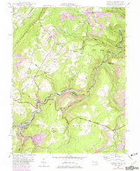 GORMAN, MD-WV HISTORICAL MAP GEOPDF 7.5X