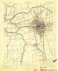 STOCKTON WEST, CA HISTORICAL MAP GEOPDF