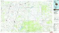 HASKELL, TX HISTORICAL MAP GEOPDF 30X60