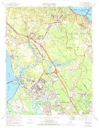 YORKTOWN, VA HISTORICAL MAP GEOPDF 7.5X7
