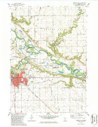 REDWOOD FALLS, MN HISTORICAL MAP GEOPDF