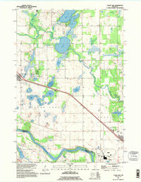 CLEAR LAKE, MN HISTORICAL MAP GEOPDF 7.5