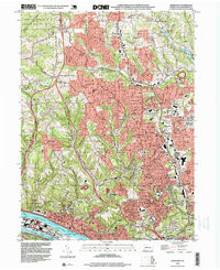 EMSWORTH, PA HISTORICAL MAP GEOPDF 7.5X7